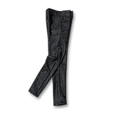 050 | Black Leopard Print Leggings